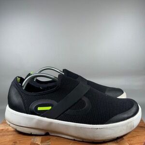 OOFOS OOMG EEZEE Black Mens 12 EU 45 Slip On Comfort Shoes
